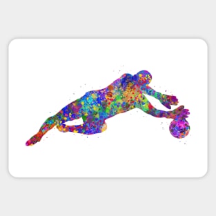 Soccer goalkeeper Sticker